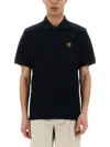 Belstaff Polo With Logo In Blue