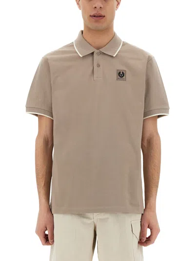 BELSTAFF POLO WITH LOGO
