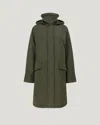 Belstaff Pontoon Coat In Faded Olive