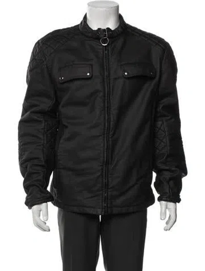 Pre-owned Belstaff Puffer Coat In Black