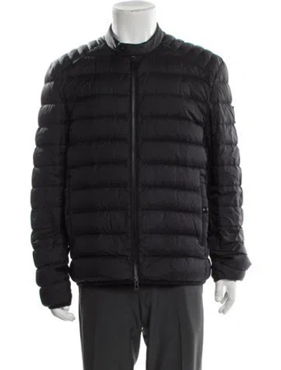 Pre-owned Belstaff Puffer Coat In Gray