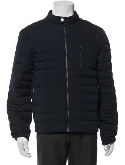 Pre-owned Belstaff Puffer Coat W/ Tags In Blue