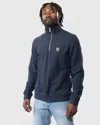 Belstaff Quarter Zip Sweatshirt In Blue
