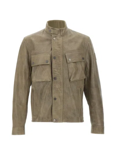 Belstaff Racemaster Air Jacket In Green