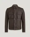 Belstaff Racemaster Jacket In Burnt Oak