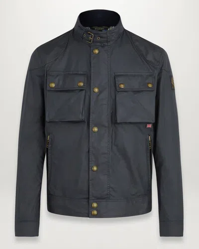 Belstaff Racemaster Jacket In Dark Navy