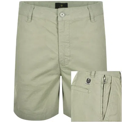 Belstaff Rally Shorts Lichen Green