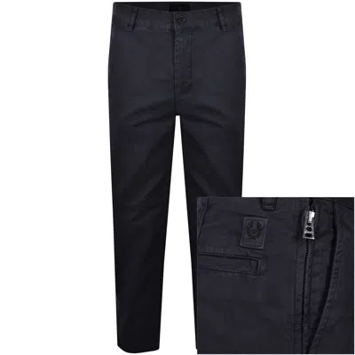 Belstaff Rally Trousers Navy In Blue