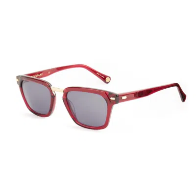 Belstaff Red Acetate Sunglasses