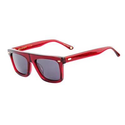 BELSTAFF RED ACETATE SUNGLASSES