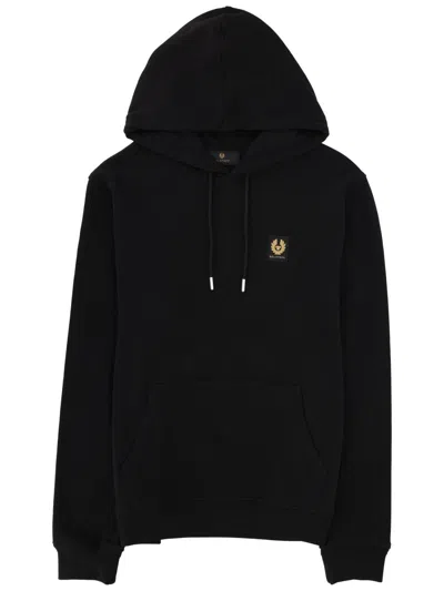 Belstaff Mens Pullover Hoodie In Black In Black Fabric