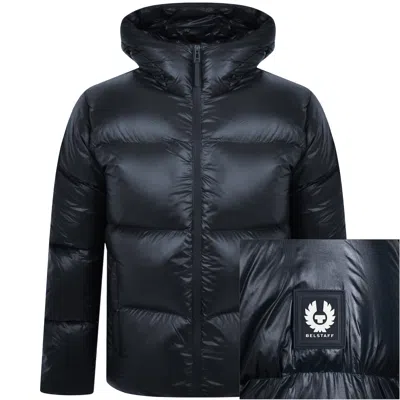 Belstaff Resolve Padded Jacket Dark Ink Navy In Blue
