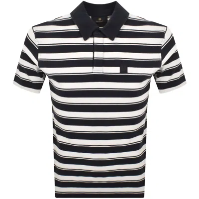 Belstaff River Polo T Shirt Navy