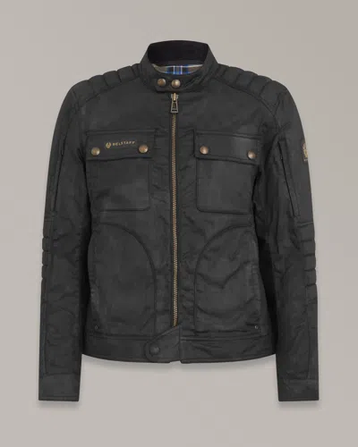 Belstaff Roberts Motorcycle Jacket In Black