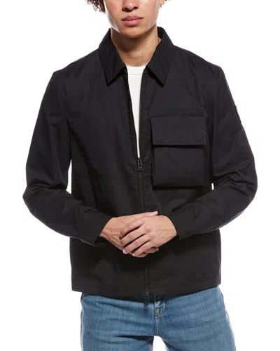 Belstaff Runner Overshirt In Black