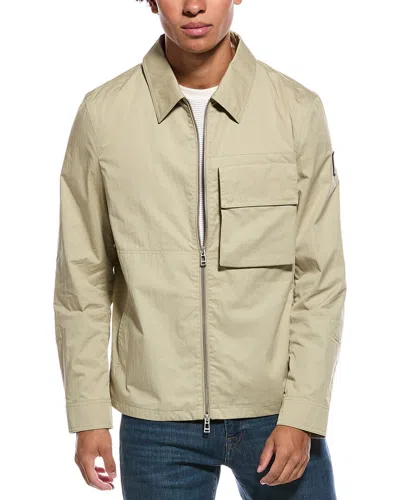 Belstaff Runner Overshirt In Green