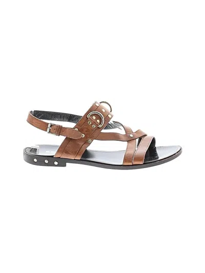 Pre-owned Belstaff Sandals In Brown