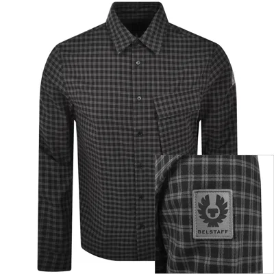 Belstaff Scale Long Sleeved Shirt Black