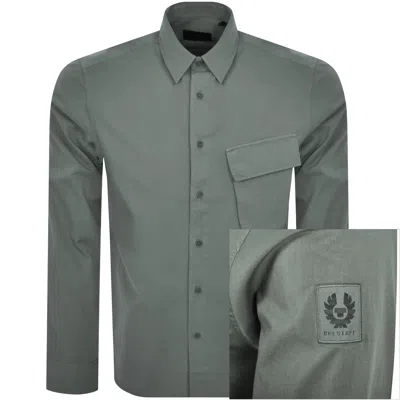 Belstaff Scale Long Sleeved Shirt Green
