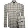 Belstaff Scale Long Sleeved Shirt Grey In Grey