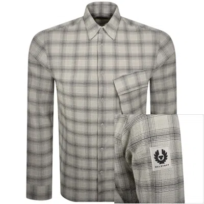 Belstaff Scale Long Sleeved Shirt Grey