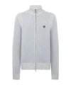 Belstaff The Seasonal Watch Full-zip Sweater In Blue