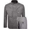 Belstaff Service Fieldmaster Jacket Grey In Gray