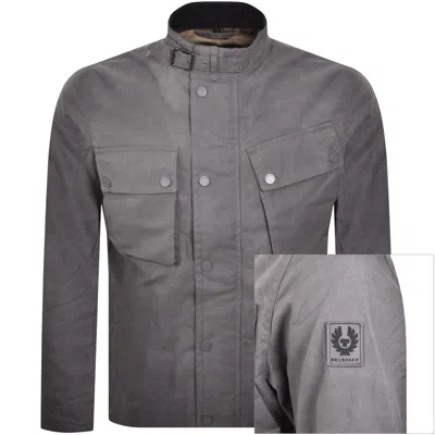 Belstaff Service Fieldmaster Jacket Grey In Gray