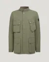 Belstaff Service Fieldmaster Jacket In Surplus Green