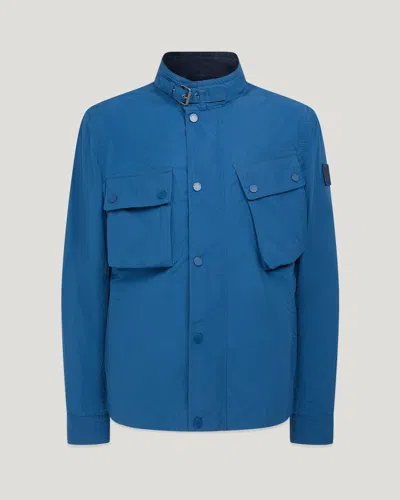 Belstaff Service Racemaster Jacket In Insignia Blue