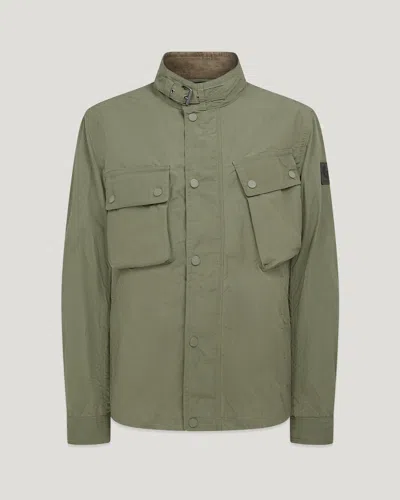 Belstaff Service Racemaster In Surplus Green