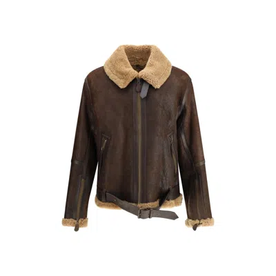 BELSTAFF SHEARLING JACKET