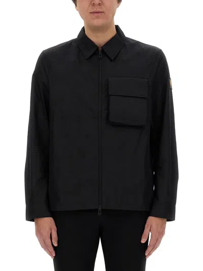 Belstaff Shirt Jacket In Black