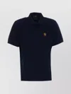 Belstaff Shirt With Regular Collar And Short Sleeves In Blue