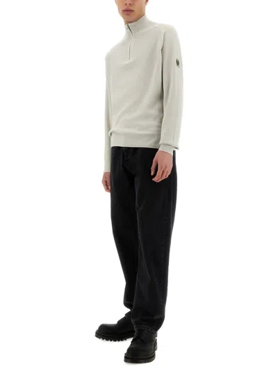 BELSTAFF SHIRT WITH ZIP.