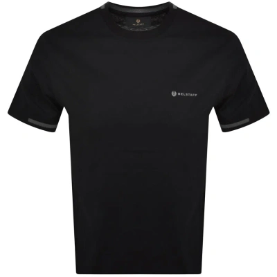 Belstaff Short Sleeve Logo T Shirt Black