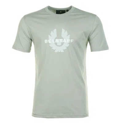 Belstaff Short Sleeve Surface T Shirt Lichen In Green