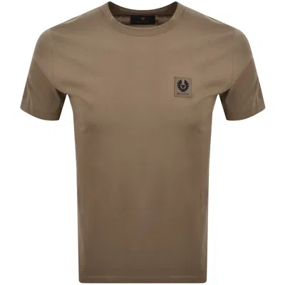 Belstaff Short Sleeve T Shirt Brown
