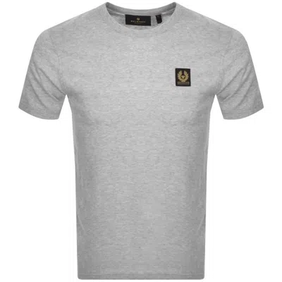 Belstaff Short Sleeve T Shirt Grey In Gray