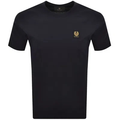Belstaff Short Sleeve T Shirt Black In Multi