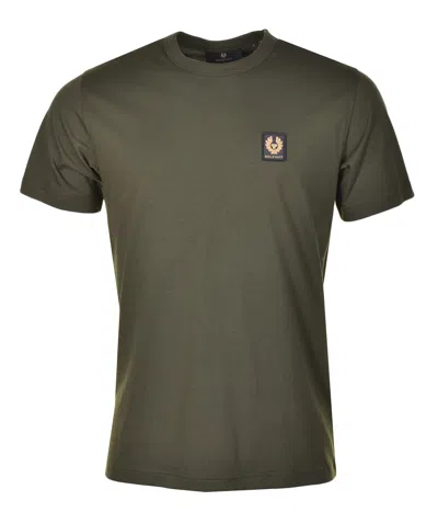 Belstaff Short Sleeve T Shirt Tile Green