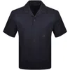 Belstaff Short Sleeve Tide Shirt Navy In Navy