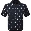 Belstaff Short Sleeve Tide Shirt Navy In Blue