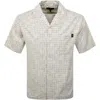 Belstaff Short Sleeve Tide Shirt Off White In Neutral