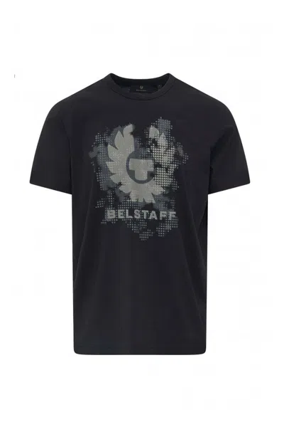 Belstaff Short-sleeved T-shirt In Black
