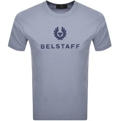 Belstaff Signature T Shirt Blue Flint