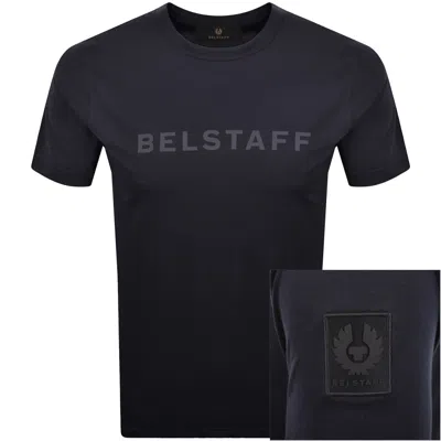 Belstaff Signature T Shirt Navy