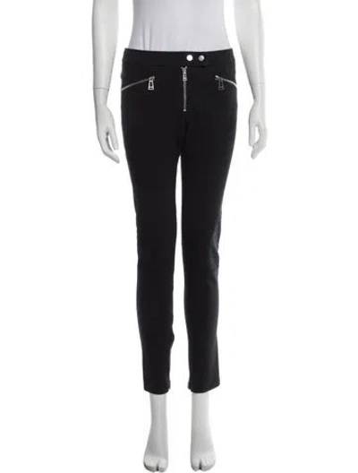 Pre-owned Belstaff Skinny Leg Pants In Black