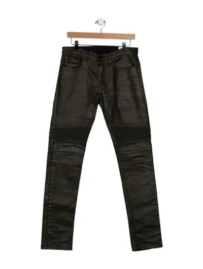 Pre-owned Belstaff Skinny Leg Pants In Green