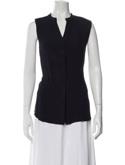 Pre-owned Belstaff Sleeveless Top In Blue